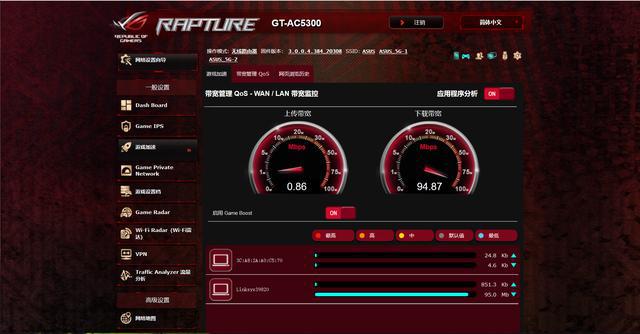 华硕ROG GT-AC5300路由器组网实战