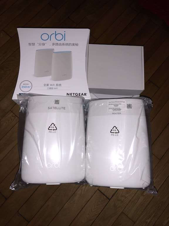 家用高端路由之：美国网件 Orbi RBK50 三频Mesh 分身路由