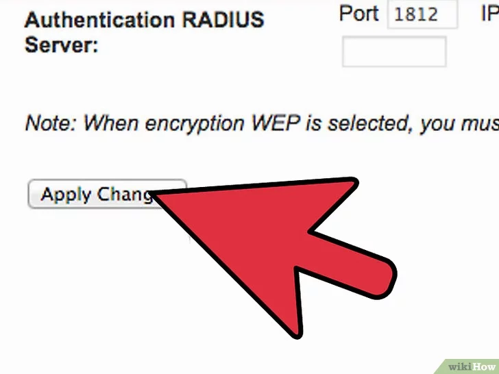 以Configure a Linksys Router Step 8为标题的图片