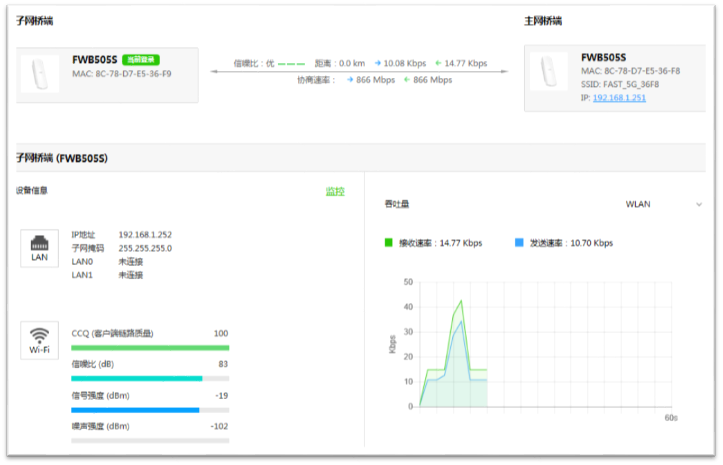 迅捷FAST路由器网络桥接设置图文教程